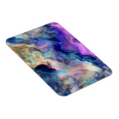 Kleurrijk marmer magneet (Rechterzijde)