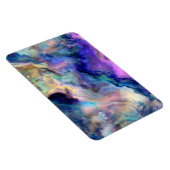 Kleurrijk marmer magneet (Rechterzijde)