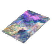 Kleurrijk marmer notitieblok (Schuin)