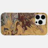 Kleurrijk marmer - papier marmerstijl Case-Mate iPhone case (Achterkant (horizontaal))