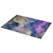 Kleurrijk marmer snijplank (Hoek)