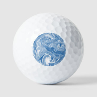 Kleurrijk Marmeren Kunstpatroon. Golfballen