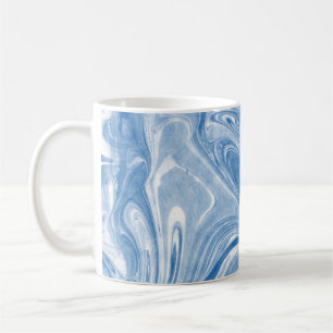 Kleurrijk Marmeren Kunstpatroon. Koffiemok