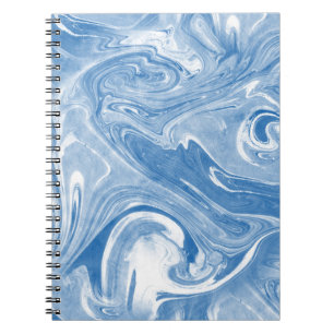 Kleurrijk Marmeren Kunstpatroon. Notitieboek