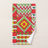 Kleurrijk Marokkaans mozaïekpatroon Bad Handdoek (Handdoek)