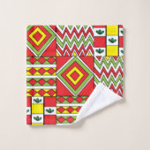 Kleurrijk Marokkaans mozaïekpatroon Bad Handdoek (Wasdoekje)