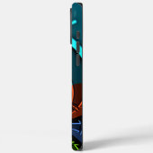 Kleurrijk Masai Shield ontwerp Case-Mate iPhone Case (Achterkant / Links)