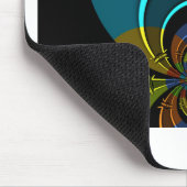 Kleurrijk Masai Shield ontwerp Muismat (Hoek)