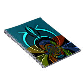 Kleurrijk Masai Shield ontwerp Notitieboek (Rechterzijde)