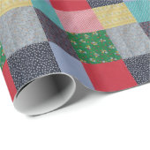 kleurrijk materiaal  cadeaupapier (Rol Hoek)