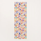 Kleurrijk Matisse-patroon Abstracte botanische vor Yogamat (Achterkant)
