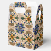 Kleurrijk mediterraan Floral Pattern Bedankdoosjes (Geopend)