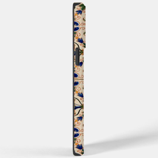 Kleurrijk mediterraan  Floral Pattern Case-Mate iPhone Case (Achterkant / Rechts)