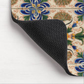 Kleurrijk mediterraan  Floral Pattern Muismat (Hoek)