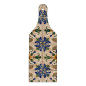 Kleurrijk mediterraan  Floral Pattern Snijplank (Voorkant)