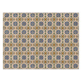 Kleurrijk mediterraan  Floral Pattern Tafelkleed (Voorkant (Horizontaal))