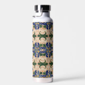 Kleurrijk mediterraan  Floral Pattern Waterfles (Rechts)