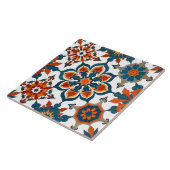 Kleurrijk, Mediterraan, Scandinavisch, mozaïek, Tegeltje (Zijkant)