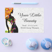 Kleurrijk meisje flyer (Enkel)