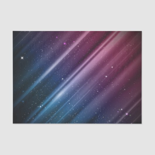 Kleurrijk melkwegstelsel tissuepapier (Voorkant)