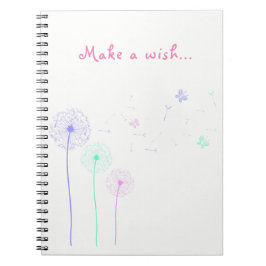 Kleurrijk merk een woud Notitieboek