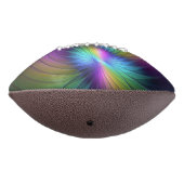 Kleurrijk met blauwe, moderne Abstracte fractale k American Football (Gedraaid 270)
