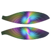 Kleurrijk met blauwe, moderne Abstracte fractale k Basketbal (Panelen)