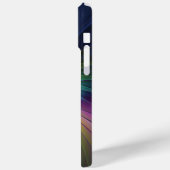 Kleurrijk met blauwe, moderne Abstracte fractale k Case-Mate iPhone Case (Achterkant / Links)