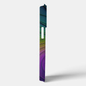 Kleurrijk met blauwe, moderne Abstracte fractale k Case-Mate iPhone Case (Achterkant / Rechts)