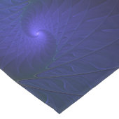 Kleurrijk met blauwe, moderne Abstracte fractale k Korte Tafelloper (Hoek)