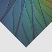 Kleurrijk met blauwe, moderne Abstracte fractale k Tissuepapier (Detail)