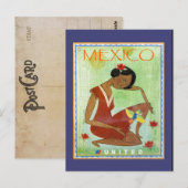 Kleurrijk Mexicaans Briefkaart (Voorkant / Achterkant)