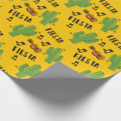 Kleurrijk Mexicaans feest Cadeaupapier (Hoek)