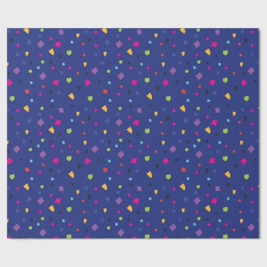 Kleurrijk Mexicaans feestconfetti Cadeaupapier (Vlak)