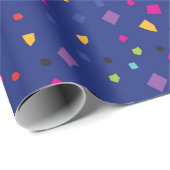 Kleurrijk Mexicaans feestconfetti Cadeaupapier (Rol Hoek)