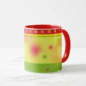 Kleurrijk Mexicaans koffieontwerp Oorspronkelijk o Mok (Voorkant rechts)