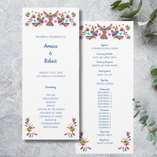 KLEURRIJK MEXICAANS OTOMI-PROGRAMMA