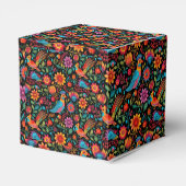 Kleurrijk Mexicaans patroon Bedankdoosjes (Achterkant)