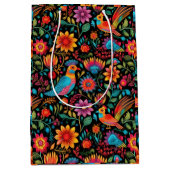 Kleurrijk Mexicaans patroon Medium Cadeauzakje (Voorkant)