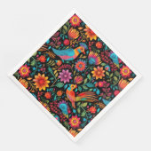 Kleurrijk Mexicaans patroon Servet (Hoek)