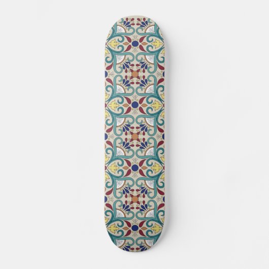 Kleurrijk Mexicaans patroon Skateboard (Voorkant)