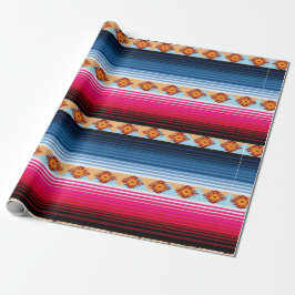 Kleurrijk Mexicaans rioolwerkpapier Cadeaupapier