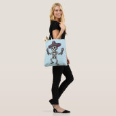 Kleurrijk Mexicaans Skelet Tote Bag (Op model)