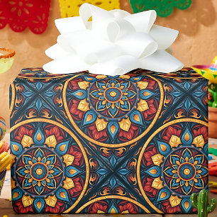 Kleurrijk Mexicaans Talavera-inpakpapier Cadeaupapier