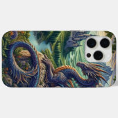 Kleurrijk, middeleeuws Drakenkasteel Case-Mate iPhone Case (Achterkant (horizontaal))