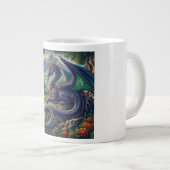 Kleurrijk, middeleeuws Drakenkasteel Grote Koffiekop (Voorkant rechts)