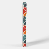 Kleurrijk midden-eeuw modern stijlpatroon Case-Mate iPhone case (Achterkant / Rechts)