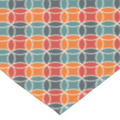 Kleurrijk midden-eeuw modern stijlpatroon tafelkleed (Gekanteld)