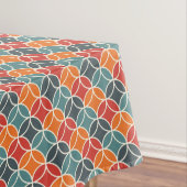 Kleurrijk midden-eeuw modern stijlpatroon tafelkleed (Voorbeeld)