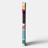 Kleurrijk Midden-eeuws modern Abstract patroon Case-Mate iPhone Case (Achterkant / Links)